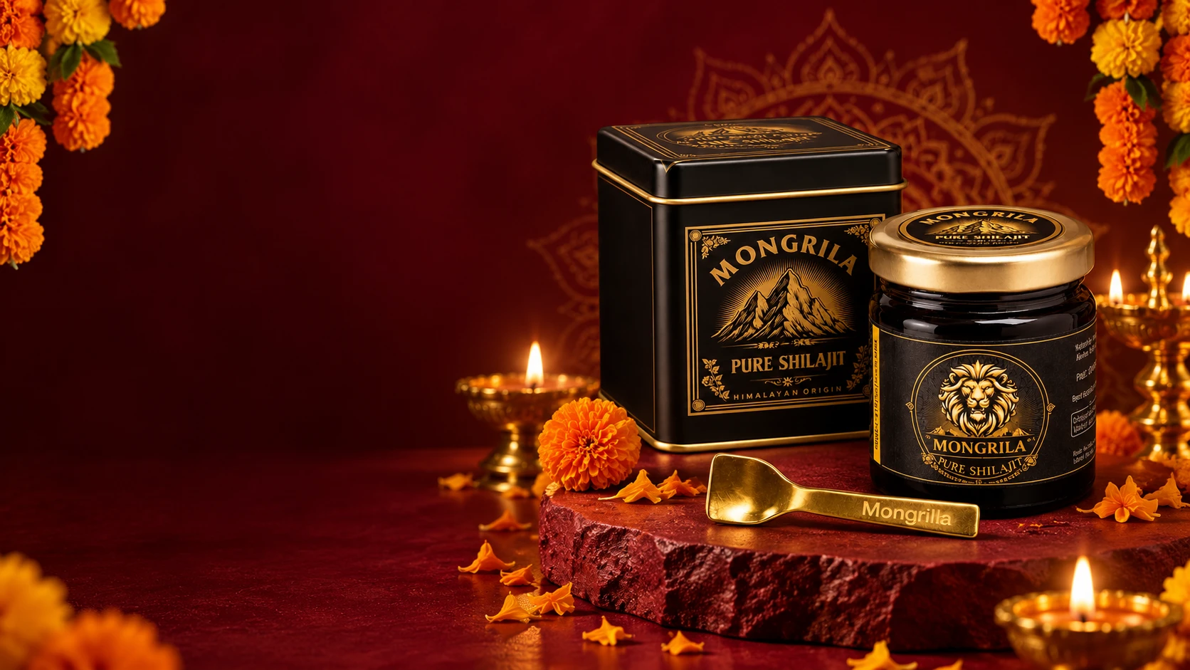 Mongrila Pure Himalayan Shilajit Resin product view 4