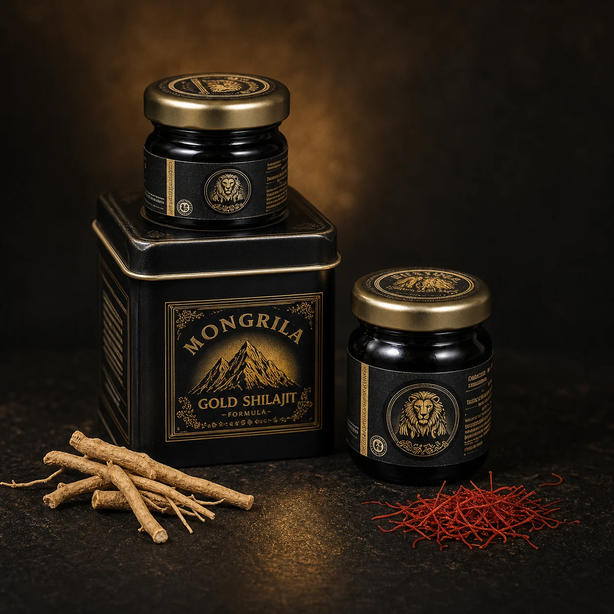 Mongrila Gold Shilajit Resin Blend product view 3
