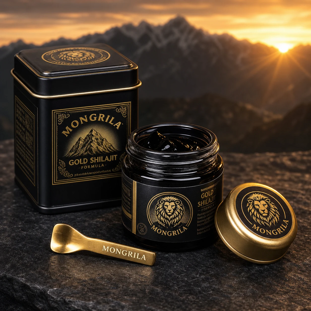 Mongrila Gold Shilajit Resin Blend product view 4