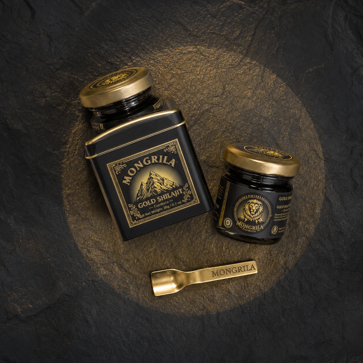 Mongrila Gold Shilajit Resin Blend product view 5