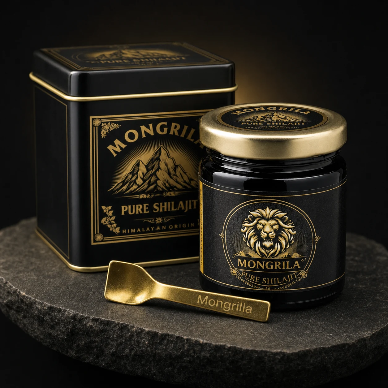 Mongrila Pure Himalayan Shilajit Resin product view 2