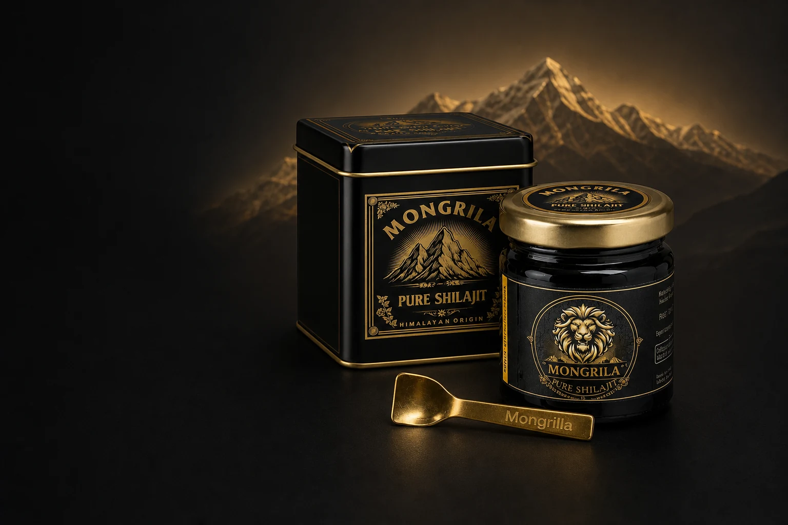 Mongrila Pure Himalayan Shilajit Resin product view 4